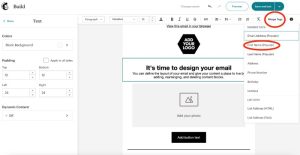 adding first name to mailchimp email content